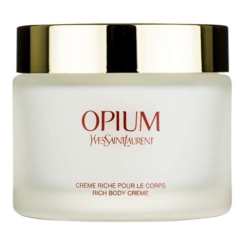 opium cream yves saint laurent|opium body cream gift set.